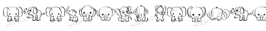 Elephant Regular字体转换 Elephant Regular字体转换